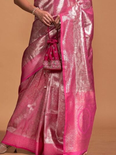 PINK PREMIUM SILK SAREE