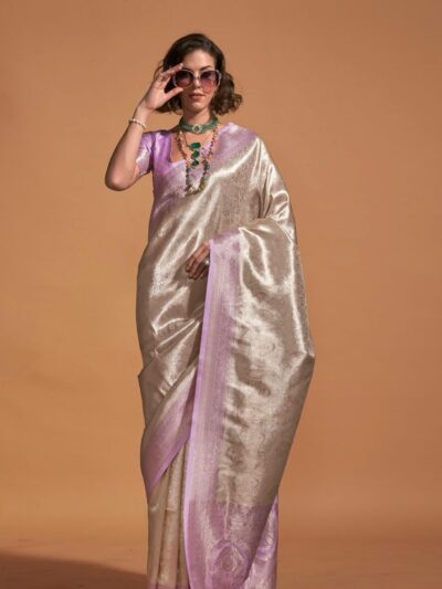 PURPLE CLASSIC SILK SAREE