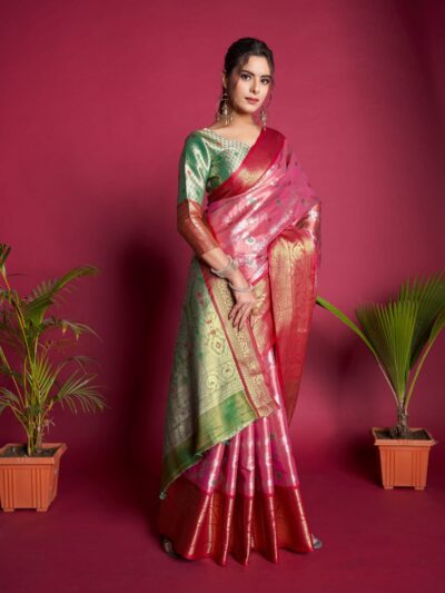 RED PREMIUM SILK SAREE